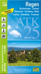 Landesamt für Digitalisierung Breitband un, Breitband und Vermessung Landesamt für Digitalisierung - ATK25-J18 Regen (Amtliche Topographische Karte 1:25000)