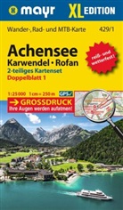 KOMPASS-Karten GmbH - Mayr Wanderkarte Achensee, Karwendel, Rofan XL (2-Karten-Set) 1:25.000