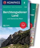 Walter Theil, KOMPASS-Karten GmbH - KOMPASS Wanderführer Berchtesgadener Land und Steinernes Meer, 55 Touren mit Extra-Tourenkarte