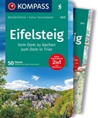 Jürgen Wachowski, Rebekka Wachowski, Rebekka und Jürgen Wachowski, KOMPASS-Karten GmbH - KOMPASS Wanderführer Eifelsteig, 50 Touren mit Extra-Tourenkarte