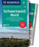 Elke Haan, KOMPASS-Karten GmbH - KOMPASS Wanderführer Schwarzwald Nord, Die schönsten Wanderungen zwischen Pforzheim, Freudenstadt und Baden-Baden, 50 Touren mit Extra-Tourenkarte