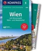 Werner Heriszt, KOMPASS-Karten GmbH - KOMPASS Wanderführer Wien mit Wienerwald, Wein- und Waldviertel, 60 Touren mit Extra-Tourenkarte
