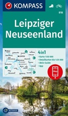 KOMPASS-Karten GmbH - KOMPASS Wanderkarte 818 Leipziger Neuseenland 1:50.000