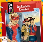 Maja von Vogel - Die drei !!! - Das Konfetti-Komplott, Audio-CD (Hörbuch)