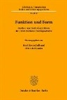 Cordes, Albrecht Cordes, Karl Kroeschell - Funktion und Form.