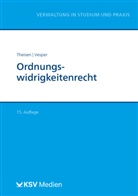 Rolf D Theisen, Rolf-Dieter Theisen, Christel Vesper - Ordnungswidrigkeitenrecht