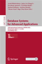 Steven F Barrett, Daniel J Pack, Divyakant Agrawal, Divyakant Agrawal et al, Arnab Bhattacharya, Vikram Goyal... - Database Systems for Advanced Applications