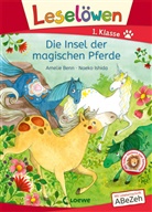 Amelie Benn, Naeko Ishida, Loewe Erstlesebücher, Loewe Erstlesebücher - Leselöwen 1. Klasse - Die Insel der magischen Pferde