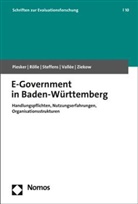 Axel Piesker, Daniel Rölle, Carolin Steffens, Carolin u a Steffens, Tim Vallée, Jan Ziekow - E-Government in Baden-Württemberg