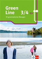 Pauline Ashworth, Victoria Hopper Bentz, Köhler-Da - Green Line 3/4 G9 - 7./8. Klasse, 99 grammatische Übungen. Arbeitsheft mit Lösungen