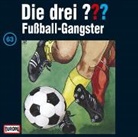Alfred Hitchcock, Oliver Rohrbeck, Jens Wawrczeck - Die drei ??? - Fußball-Gangster, 1 Audio-CD (Audiolibro)