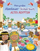 Joshua George, Ed Myer, Loewe Kreativ - Mein großes Abenteuer-Stickerbuch - Altes Ägypten
