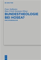 Franz Sedlmeier, Hans Ulrich Steymans, Ulrich Steymans - Bundestheologie bei Hosea?