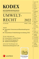 Werner Doralt - KODEX Umweltrecht 2022 - inkl. App