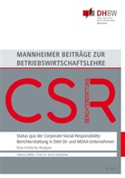 Ulrich Harbrücker, Johanna Müller - Status quo der Corporate-Social-Responsibility-Berichterstattung in DAX-30- und MDAX-Unternehmen