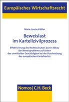 Marie-Louise Köhler - Beweislast im Kartellzivilprozess
