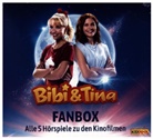 Bibi & Tina Kinofilm - Kinofilmbox Hörspiel Film 1 - 5, 5 Audio-CD (Audio book)