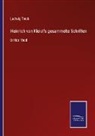 Ludwig Tieck - Heinrich von Kleist's gesammelte Schriften