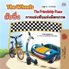 Kidkiddos Books, Inna Nusinsky - The Wheels The Friendship Race (English Thai Bilingual Children's Book)