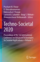 R Balasubramaniam, R. Balasubramaniam, Bhuwaneshwari Melinamath, Babruvahan P Ronge et al, Prashant M. Pawar, Babruvahan P. Ronge... - Techno-Societal 2020