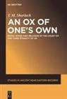 T M Sharlach, T. M. Sharlach - An Ox of One's Own
