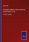 Rudolf Wolf - Vierteljahrsschrift der Naturforschenden Gesellschaft in Zürich