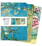 Flame Tree Publishing - Vincent Van Gogh: Blossom Set of 3 Midi Notebooks