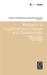 William A. Pasmore, Abraham B. (Rami) Shani, Richard W. Woodman - Research in Organizational Change and Development