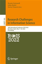 Xavier Franch, Renata Guizzardi, Jolita Ralyté - Research Challenges in Information Science