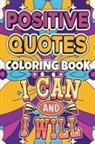 The Little French - Positive Quotes Coloring Book