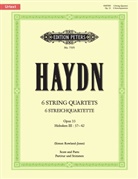 Franz Joseph Haydn, Joseph Haydn, Simon Rowland Jones - 6 Streichquartette op.33 Hob.III:37-42, Partitur und Stimmen