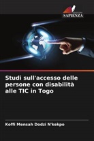 Koffi Mensah Dodzi N'kekpo - Studi sull'accesso delle persone con disabilità alle TIC in Togo