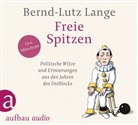 Bernd-Lutz Lange, Bernd-Lutz Lange - Freie Spitzen, 1 Audio-CD (Audio book)
