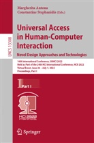 Margherita Antona, Stephanidis, Constantine Stephanidis - Universal Access in Human-Computer Interaction. Novel Design Approaches and Technologies