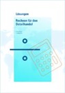 Cosimo Schmid - Lösungen Rechnen für den Detailhandel (inkl. E-Book)