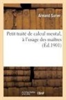 Armand Surier, Surier-a - Petit traite de calcul mental, a