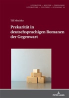 Till Mischko, Franziska Schößler - Prekarität in deutschsprachigen Romanen der Gegenwart