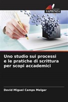 David Miguel Camps Melgar - Uno studio sui processi e le pratiche di scrittura per scopi accademici