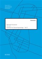 Berthold Forssman - Tervist! - Teil 2