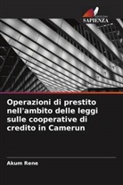 Akum Rene - Operazioni di prestito nell'ambito delle leggi sulle cooperative di credito in Camerun