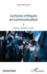 Alexandre Eyries - Lectures critiques en communication 2