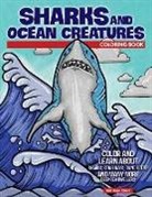 Matthew Clark - Sharks and Ocean Creatures Coloring Book
