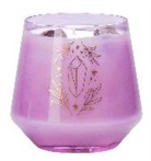 Insight Editions - Amethyst Crystal Healing Scented Glass Candle