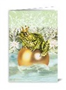 Doppelkarte. Froschkönig / blanko / B6