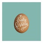 Postkarte / Frohe Ostern Ei