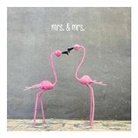 Postkarte / Mrs and Mrs