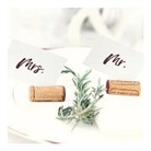 Postkarte / Mrs / Mr / Teller