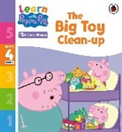 Peppa Pig - Learn with Peppa Phonics Level 4 Book 1 The Big Toy Clean up Phonics