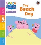 Peppa Pig - Learn with Peppa Phonics Level 4 Book 4 The Beach Day Phonics Reader