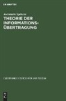 Alexandru Spätaru - Theorie der Informationsübertragung